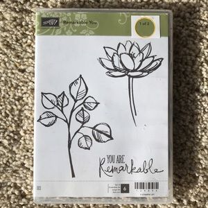Stampin Up! “Remarkable You” clear mount set